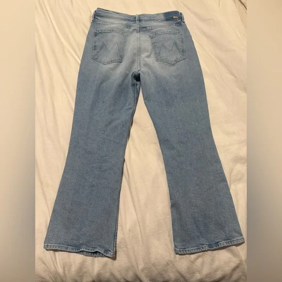 MOTHER Superior The Scooter Ankle Jeans Don’t Be a Square Wash size 32